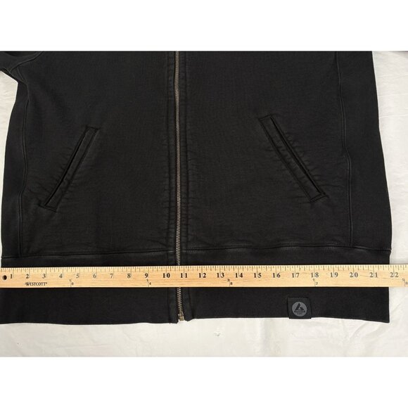 American Giant Moto Full Zip Jacket Men's XL Heavyweight Mock M1-1A-6 USA Lined - Picture 14 of 16